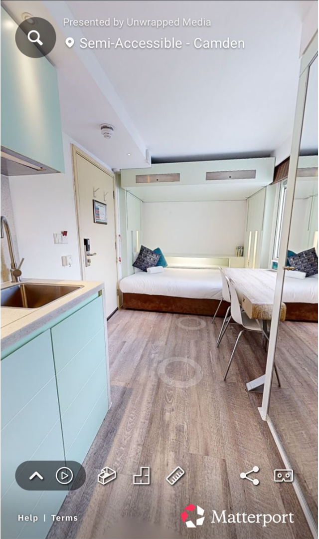 Furnished Studio with Kitchenette